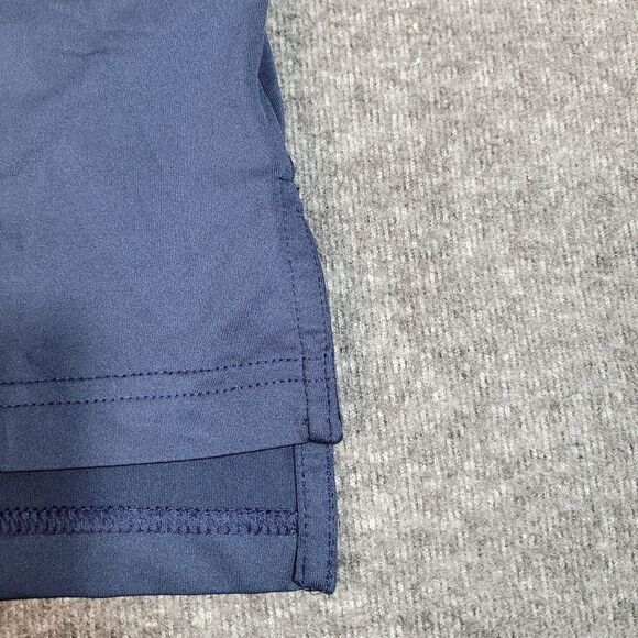 Peter Millar Summer Men's Golf Polo Shirt  Size L Blue Performance Stretch - Picture 5 of 8